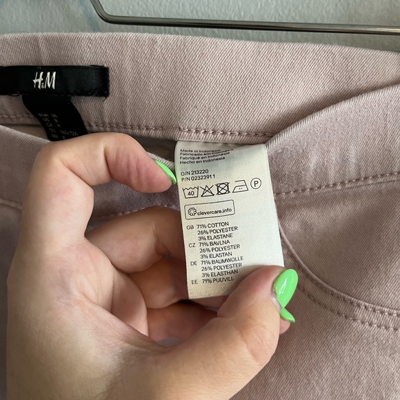 H&M powder pink jeggings - Picture 4 of 7